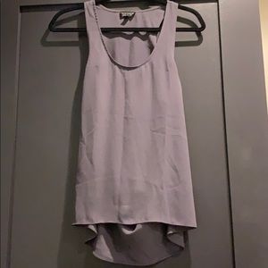 Topshop open scoop back top